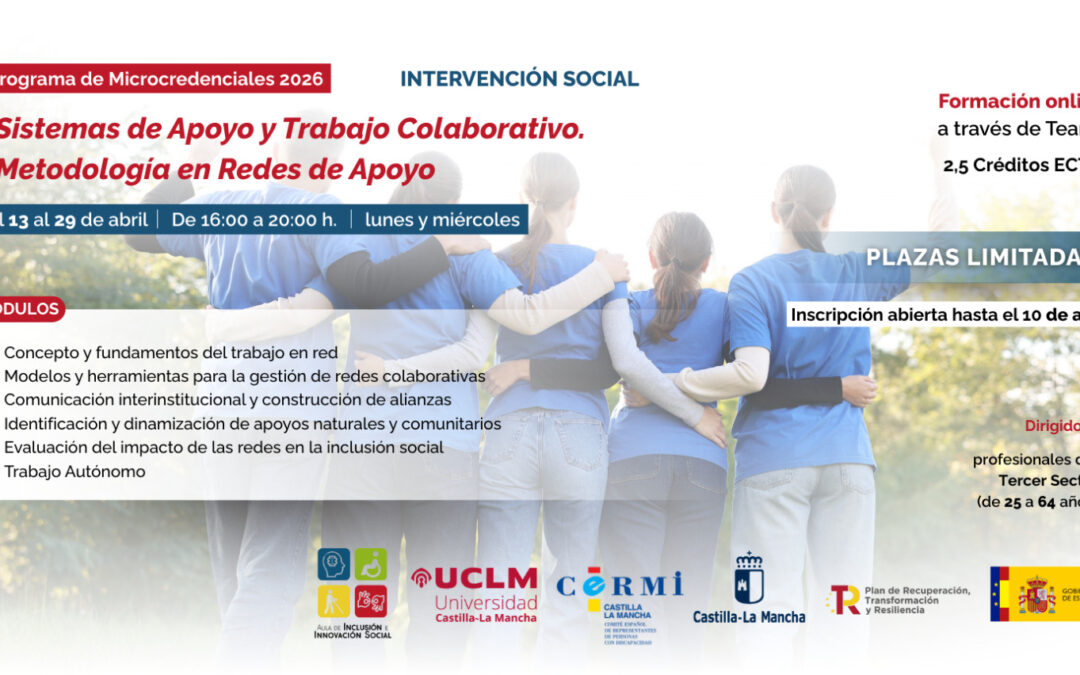 MICROCREDENCIAL SUBVENCIONADA EN SISTEMAS DE APOYO Y TRABAJO COLABORATIVO MEDIANTE METODOLOGÍA EN REDES