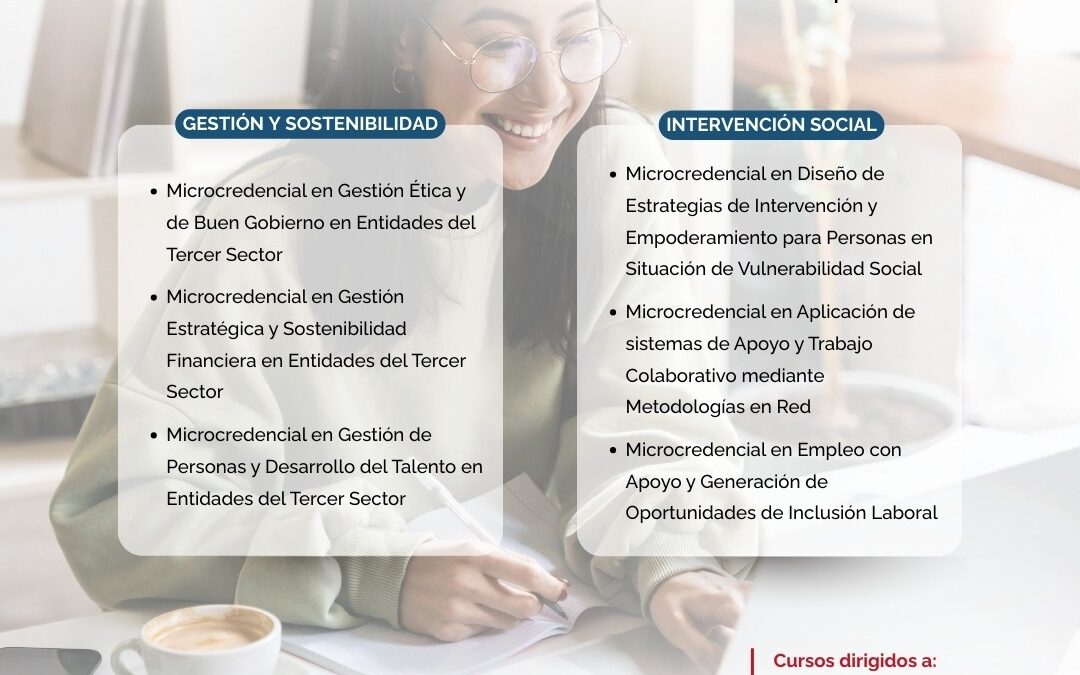 📢 Plan de Formación en Microcredenciales para el Tercer Sector en Castilla-La Mancha