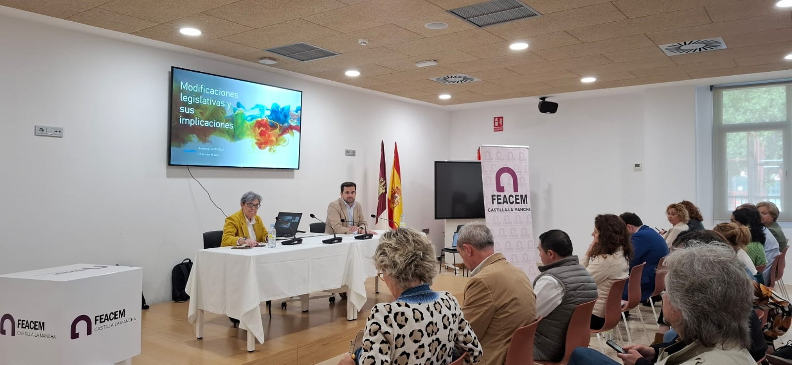 jornada-19-mayo2025 jornada “Modificaciones legislativas y sus implicaciones”, organizada por FEACEM Castilla-La Mancha